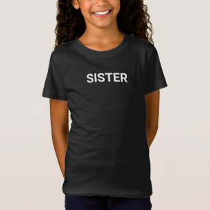 T-Shirt Correspondance de famille de sœur