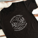 T-shirt Correspondance de groupe de vacances sur mesure Fa<br><div class="desc">Vous voulez commémorer vos vacances en camping et en lac? Nos t-shirts de vacances personnalisés sont parfaits pour des réunions de famille, des voyages de groupe et des aventures en plein air. Personnalisez-les avec votre nom de famille ou de groupe et votre année de vacances pour un gardien unique. Commandez...</div>