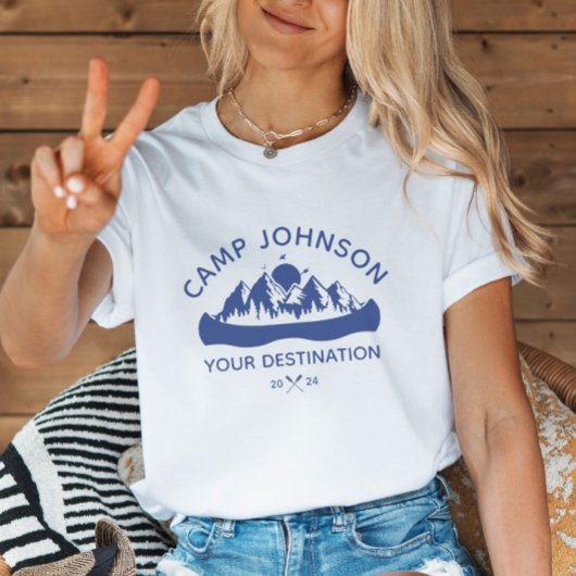 T-shirt Correspondance de groupe de vacances sur mesure Fa