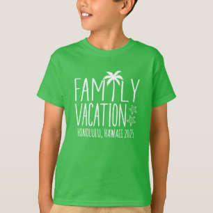 T-shirt Correspondance de groupe de vacances sur plage per