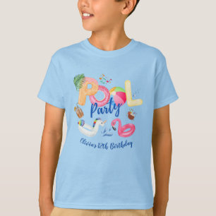 T-shirt Correspondance de la famille de parties de pool