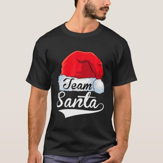 T-shirt Correspondance de Noël de la famille Père Noël (Devant)