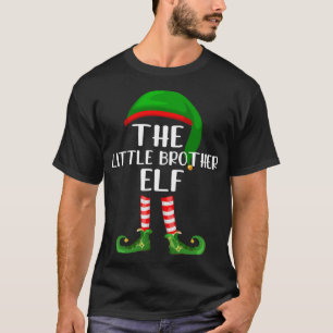 T-shirt Correspondance de Noël familial Le Petit Frère Elf