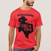T-shirt Correspondance de réunion de la famille Texas (Devant)