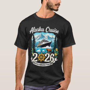 T-shirt Correspondance des amis et de la famille alaskiens