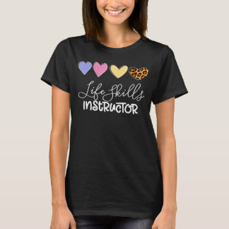 T-shirt Correspondance des compétences de vie instructeur