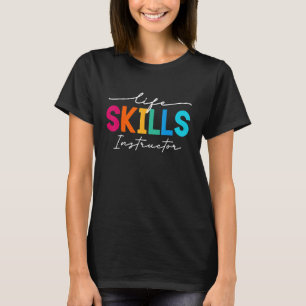 T-shirt Correspondance des compétences de vie instructeur
