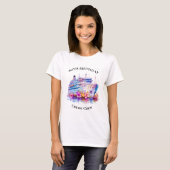 T-shirt Correspondance du groupe d'équipage de croisière d (Devant entier)