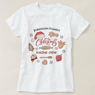 T-shirt Correspondance du groupe d'équipes de pâtisserie d