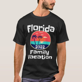 T-shirt Correspondance Famille Floride Vacation 2022 Getaw
