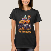 T-shirt Correspondance famille Monster Camion Cute Boo Cre (Devant)