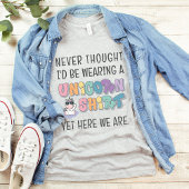 T-shirt Correspondance Funny Unicorn fête d'anniversaire H