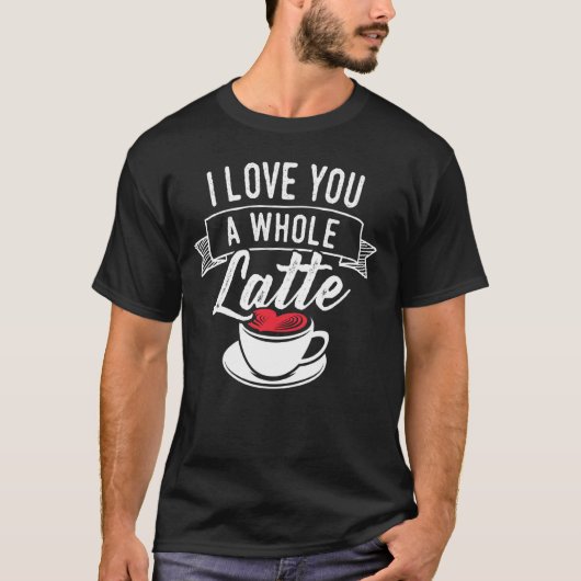 T-shirt Correspondance graphique pour les couples - Je t'a (Devant)