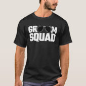 T-shirt Correspondance Groomsman Group Groomsmen Bachelor (Devant)