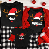 Correspondance Noël personnalisé renne personnalis