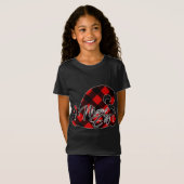 T-Shirt CORRESPONDANCE NOËL RED PLAID PAJAMA POUR MAMA ELF (Devant entier)