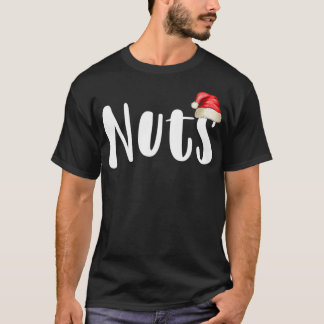 T-shirt Correspondance Noix de Noël Costume de châtaignes