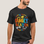 T-Shirt Correspondant à la famille de vacances de (Devant)