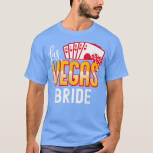 T-shirt Correspondant Las Vegas Mariage Mariée Et Groom Ve