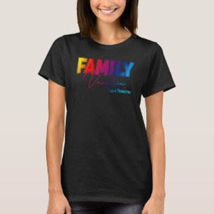 T-shirt Correspondre Vacances Familiales 2022 Faire Plage