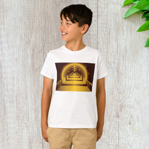T-shirt Corridor de la Banque d'or - Finances du dollar