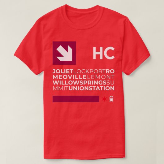 T-shirt Corridor du patrimoine métral (Design devant)