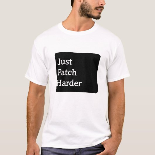 T-shirt Corrigez plus fort (Devant)
