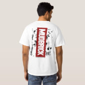 T-shirt Corrosion créative T de MudBrick (Dos entier)