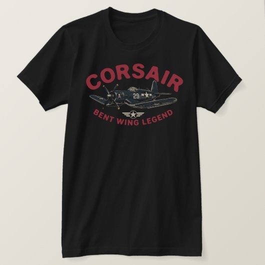 T-shirt Corsair – Bent Wing Legend (Design devant)