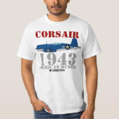 T-shirt Corsair-muscle-F4U-1A (Devant)
