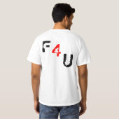 T-shirt Corsaire F4U (Dos entier)