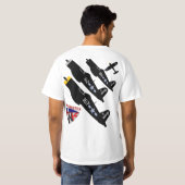T-shirt Corsaire VF-84 de Warkites F4U (Dos entier)