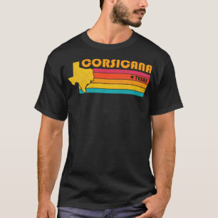 T-shirt Corsicana Texas Vintage Souvenir démantelé