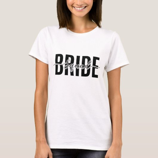 T-shirt Cortège de Mariée Chic EVJF (Devant)
