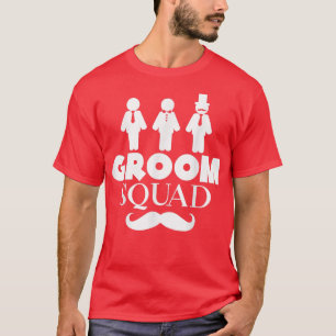 T-shirt Cortège du marié Cadeau de mariage de fiançailles