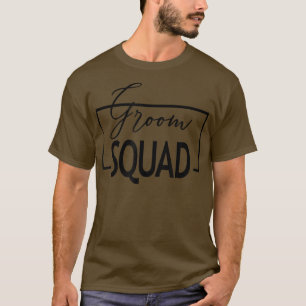 T-shirt Cortège du marié, correspondance drôle de famille,