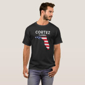 T-shirt Cortez Floride États-Unis (Devant entier)
