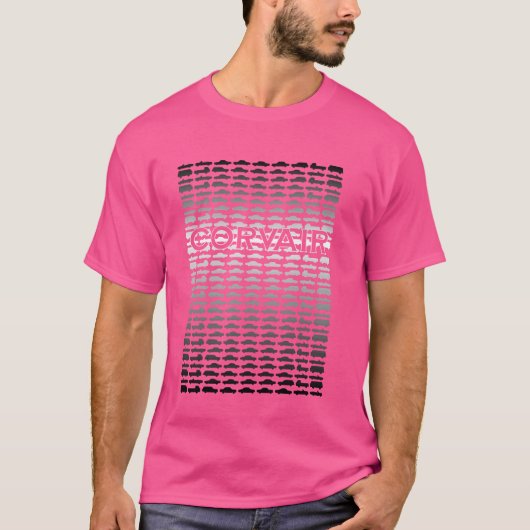 T-shirt Corvair Tous les modèles Gradient solide (Devant)