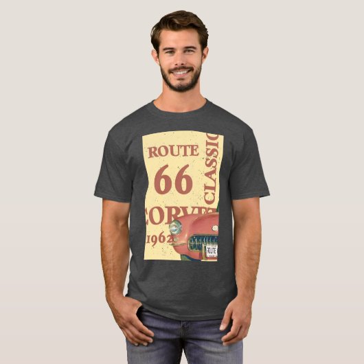 T-shirt Corvette 1962 (Devant entier)