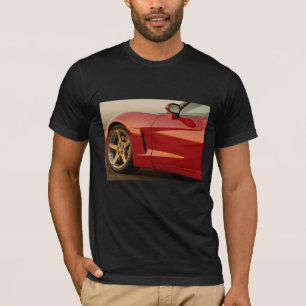 T-shirt Corvettes rouges