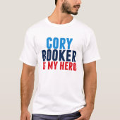 T-shirt Cory Booker est mon héros (Devant)