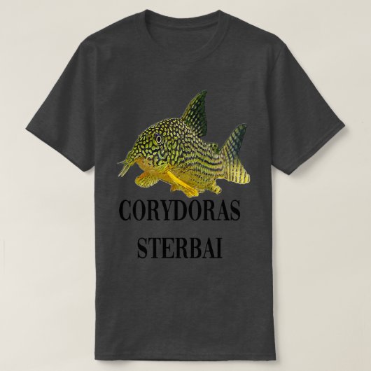 T-shirt Corydoras Sterbai (Design devant)