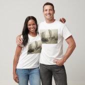 T-shirt Cosaques d'Azov embarquant un corsaire turc (Unisexe)