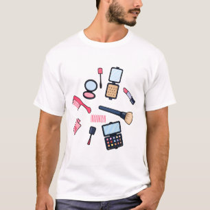 T-shirt Cosmétique / maquillage illustration