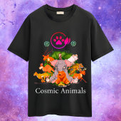 T-shirt Cosmic Animals Wild Beyond the Galaxy