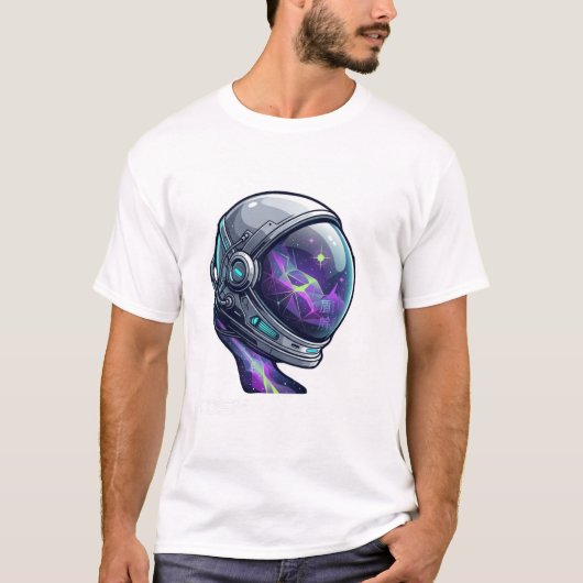 T-Shirt Cosmic Astronaut Gamer | Galaxie spatiale  (Devant)