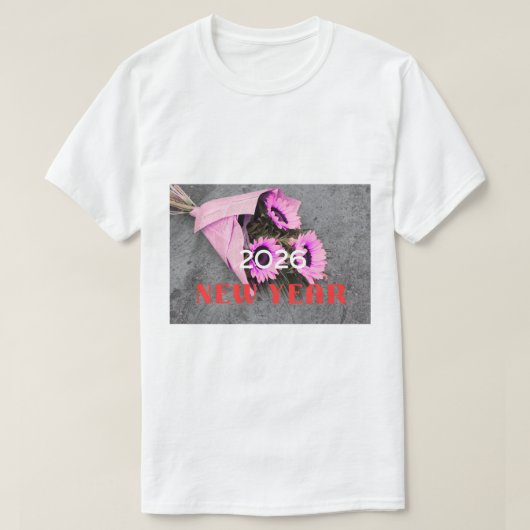 T-shirt Cosmic Flower Galaxy Nature  (Design devant)