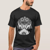 T-shirt Cosmic Forest Deity (Devant)