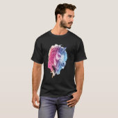 T-shirt Cosmic Galaxy Unicorn (1) (Devant entier)