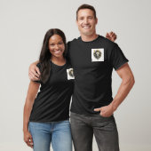 T-shirt Cosmic Geometry: The Celestial Lion Emblem (Unisexe)